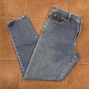 J Brand Mid Rise Blue Jeans